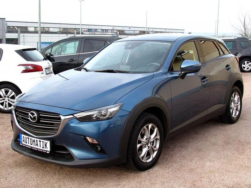 Blau Gebraucht 2019 Mazda CX-3 Exclusive-Line SUV | 8.999 € (Superpreis) - Bild 1/4