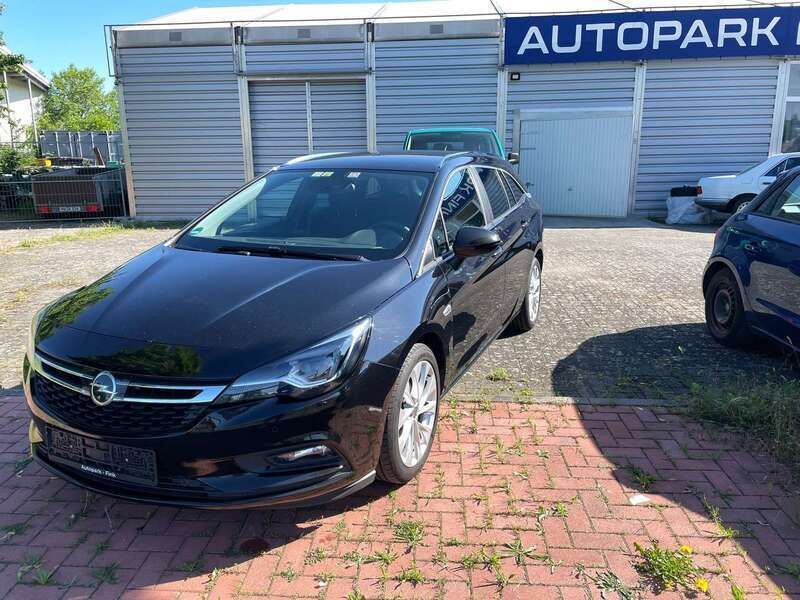 Onyx schwarz Gebraucht 2019 Opel Astra Business Kombi | 8.500 € (Superpreis) - Bild 1/4