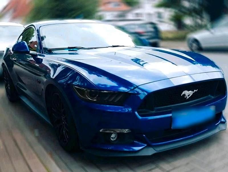 Gebraucht Ford Mustang GT 421 PS (309 kW) 2016 Blau Coupé