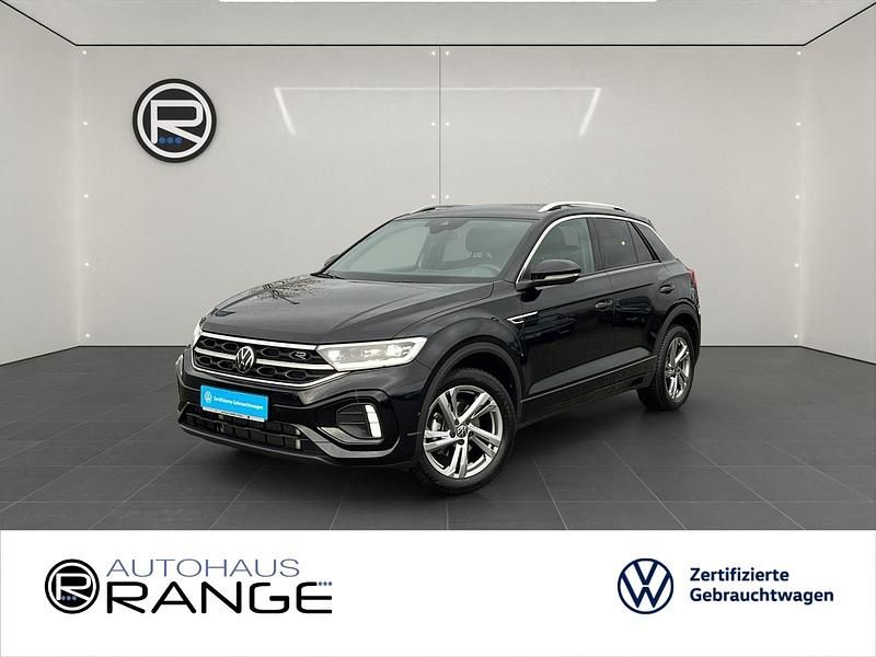 Schwarz Gebraucht 2025 VW T-Roc R-line SUV | 33.980 € (Fairer Preis) - Bild 1/4