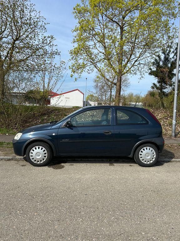 Gebraucht Opel Corsa 75 PS (55 kW) 2001 Blau Kleinwagen