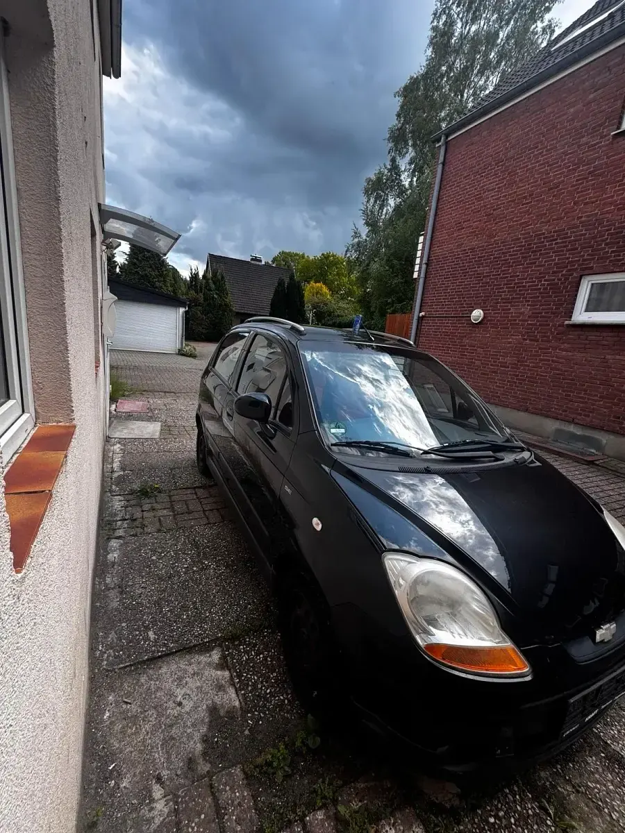 Gebraucht Chevrolet Matiz 52 PS (38 kW) 2008 Schwarz Kleinwagen