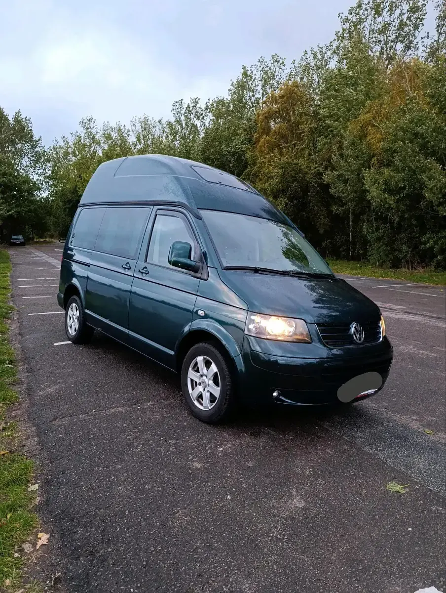 Gebraucht VW Multivan 131 PS (96 kW) 2008 Grün Van / Kleinbus