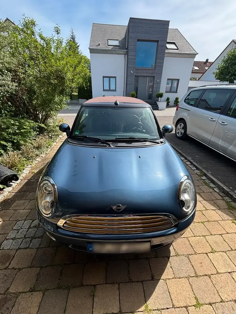 Usado Mini Cooper Cabriolet 120 CV (88 kW) 2009 Azul Descapotable