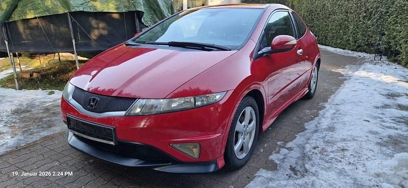 Rot Gebraucht 2008 Honda Civic Type S Kleinwagen | 3.300 € (Guter Preis) - Bild 1/4