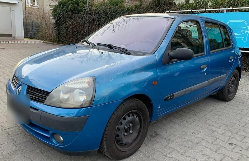 Gebraucht Renault Clio II 55 PS (40 kW) 2002 Blau Kleinwagen