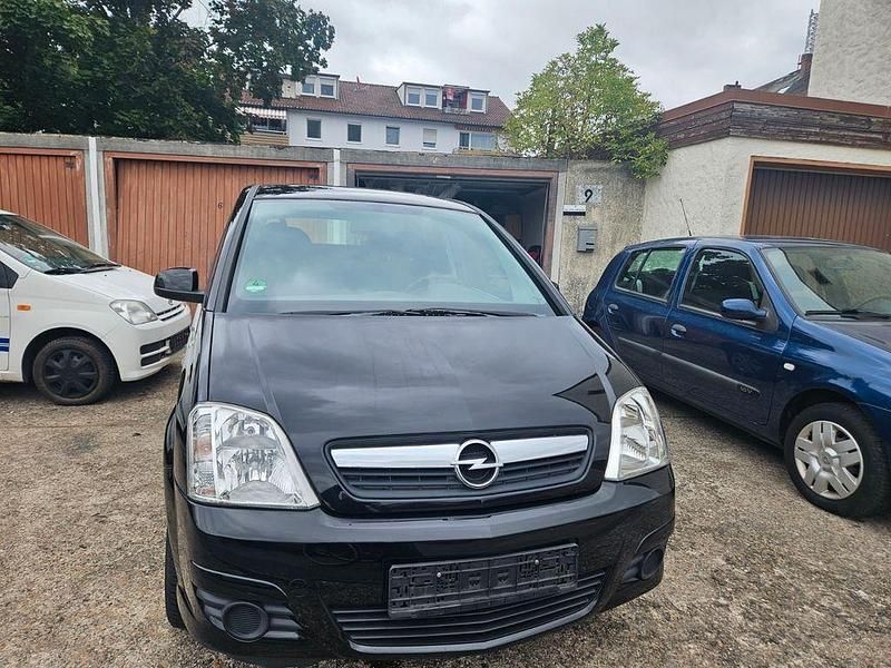 Schwarz Gebraucht 2009 Opel Meriva Edition Van / Kleinbus | 4.490 € (Teuer) - Bild 1/4