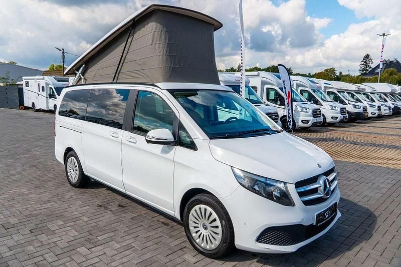 Weiß Gebraucht 2022 Mercedes V250 Marco Polo Van / Kleinbus | 50.900 € (Superpreis) - Bild 1/4