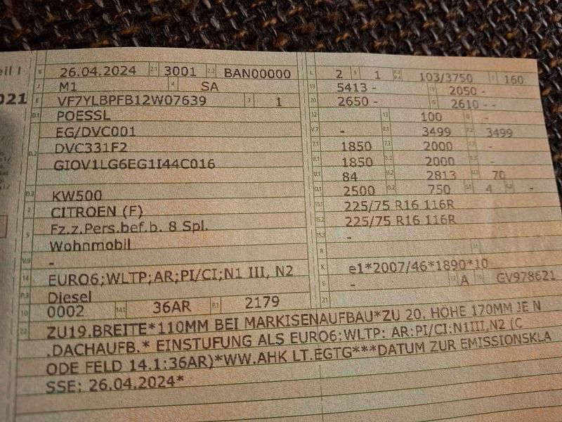 Weiß Gebraucht 2024 Citroën Jumper Van / Kleinbus | 48.000 € - Bild 1/4