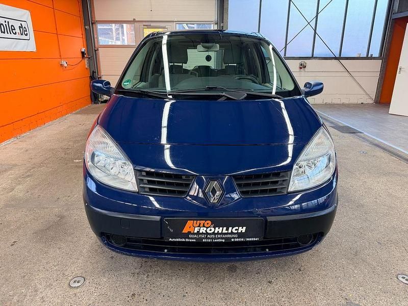 Gebraucht Renault Scénic II Avantage 111 PS (81 kW) 2006 Blau Van / Kleinbus