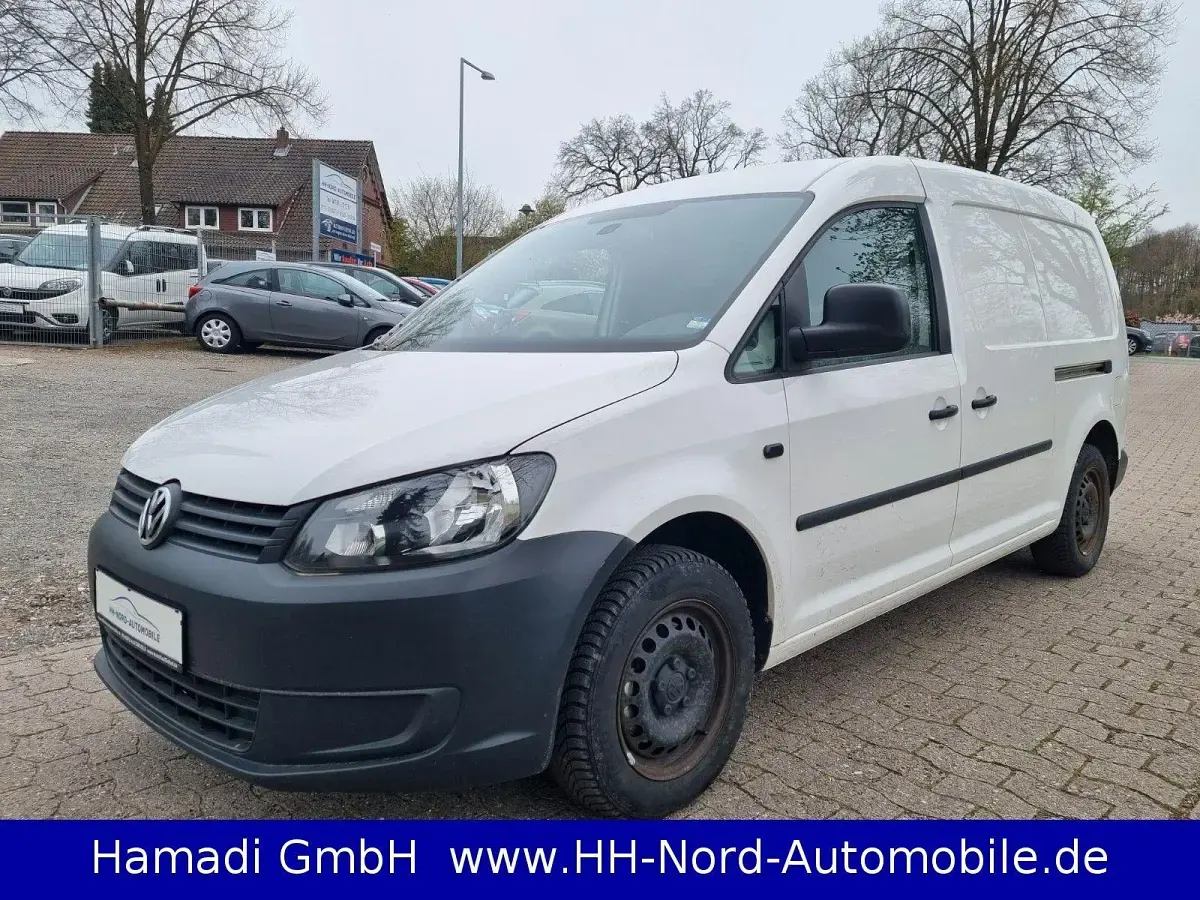 Second-hand VW Caddy Maxi 102 CP (75 kW) 2015 Alb Monovolum