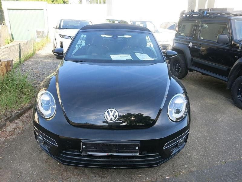 Schwarz Gebraucht 2016 VW Beetle Sportline Cabrio | 24.780 € (Teuer) - Bild 1/4