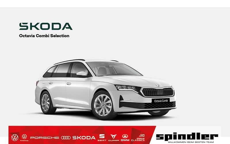 Weiß Neu 2025 Skoda Octavia Selection Kombi | 35.135 € (Fairer Preis) - Bild 1/4