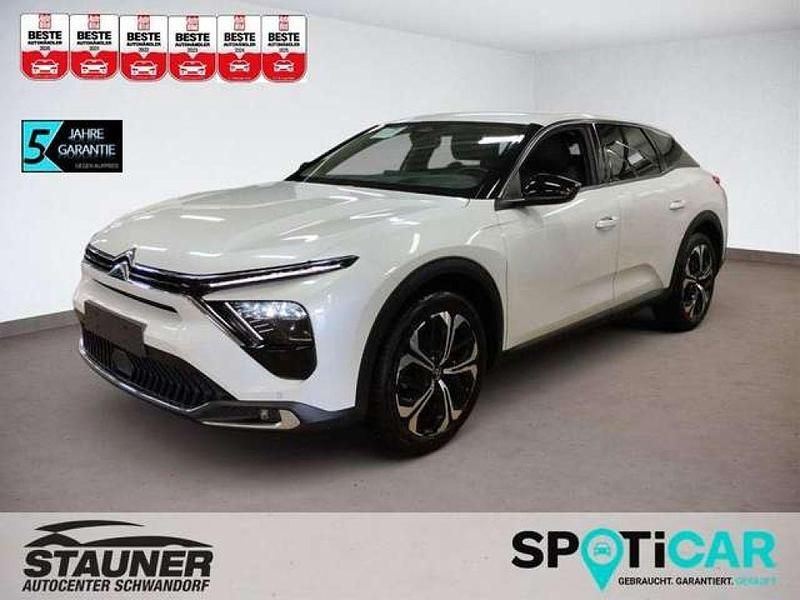 Weiß Gebraucht 2024 Citroën C5 X PureTech Limousine | 18.780 € (Superpreis) - Bild 1/4