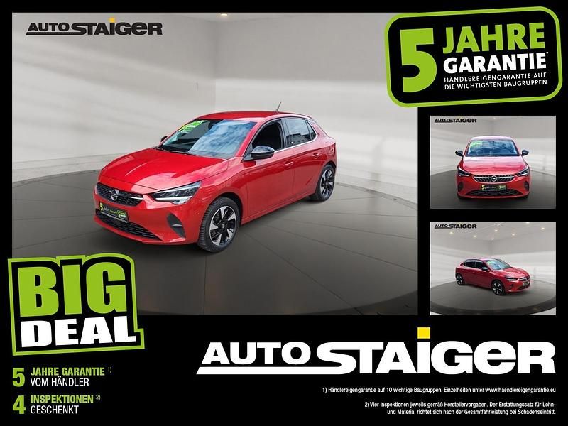 Chili rot/kardio rot Gebraucht 2022 Opel Corsa-e Elegance Kleinwagen | 17.490 € (Etwas zu teuer) - Bild 1/4
