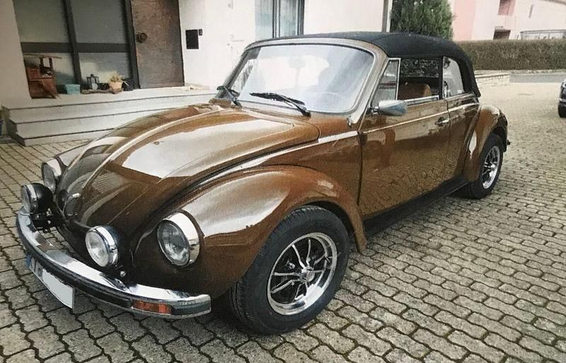 Braun Gebraucht 1979 VW Käfer Cabrio | 24.500 € - Bild 1/4
