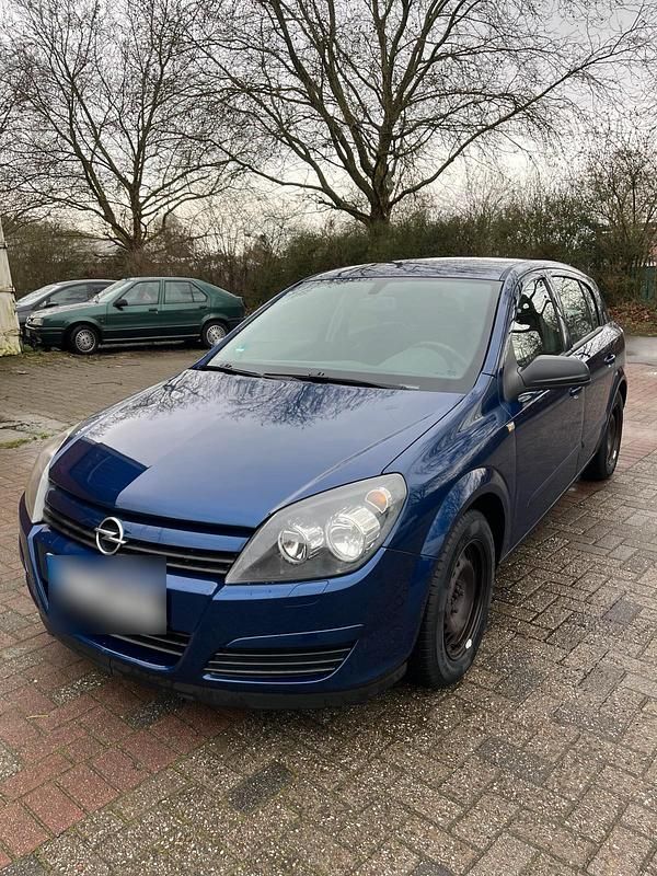 Gebraucht Opel Astra 2005 Blau Kleinwagen