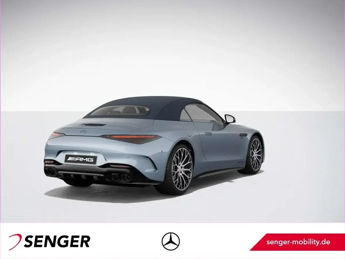 Gebraucht Mercedes SL43 AMG AMG 421 PS (309 kW) 2026 Blau Cabrio