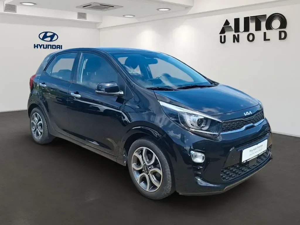 Gebraucht Kia Picanto Spirit 84 PS (61 kW) 2022 Schwarz Kleinwagen