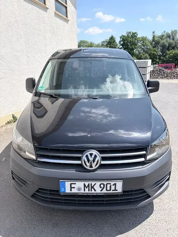 Gebraucht VW Caddy 102 PS (75 kW) 2015 Schwarz Van / Kleinbus