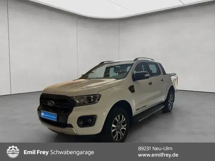 Weiß Gebraucht 2021 Ford Ranger Wildtrack Abholung | 32.980 € (Superpreis) - Bild 1/4