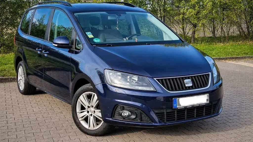Second-hand Seat Alhambra 140 CP (102 kW) 2014 Albastru Monovolum