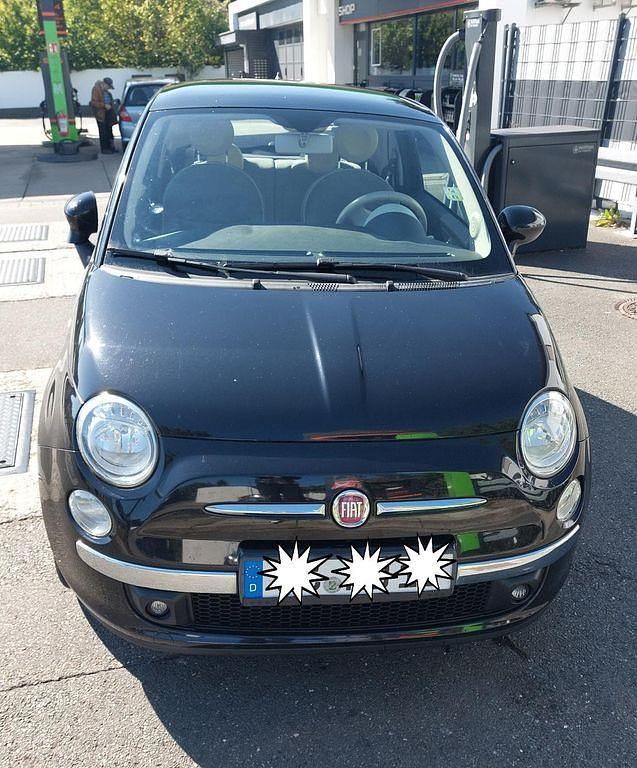 Schwarz Gebraucht 2014 Fiat 500 Limousine | 4.900 € (Superpreis) - Bild 1/4