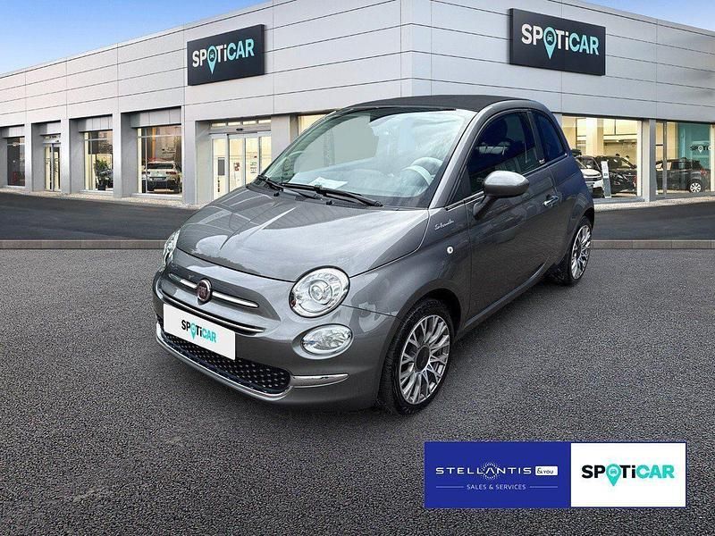 Grau Gebraucht 2021 Fiat 500C Dolcevita Cabrio | 11.884 € (Guter Preis) - Bild 1/4