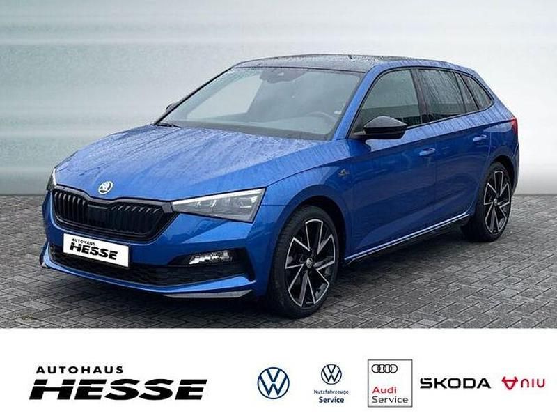 (blau) raceblau met. (blau) raceblau met. Gebraucht 2022 Skoda Scala Monte Carlo Kleinwagen | 23.430 € (Fairer Preis) - Bild 1/4