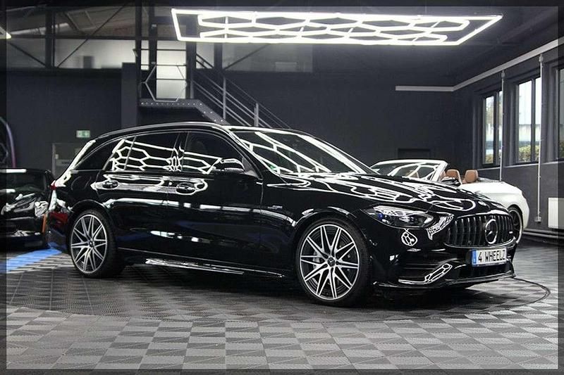 Schwarz Gebraucht 2023 Mercedes C43 AMG AMG Kombi | 54.999 € (Guter Preis) - Bild 1/4