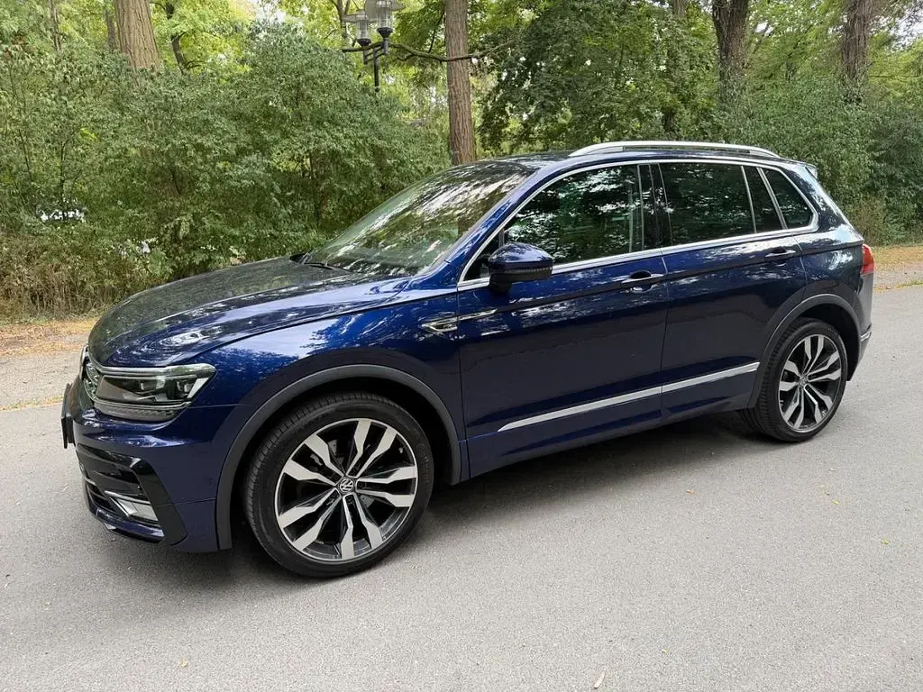 Gebraucht VW Tiguan Highline 220 PS (161 kW) 2017 Blau SUV