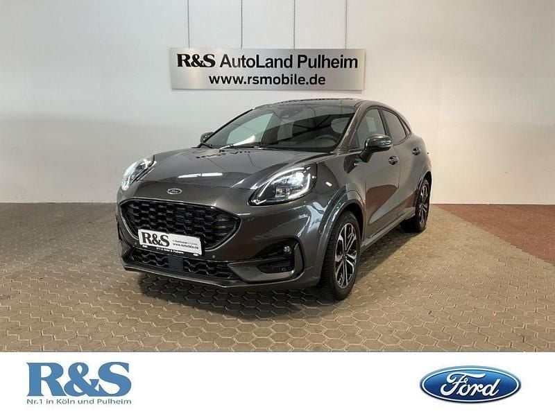 Grau Gebraucht 2022 Ford Puma Gen-E ST-Line X SUV | 18.590 € - Bild 1/4