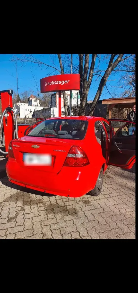 Gebraucht Chevrolet Aveo 2006 Rot Limousine