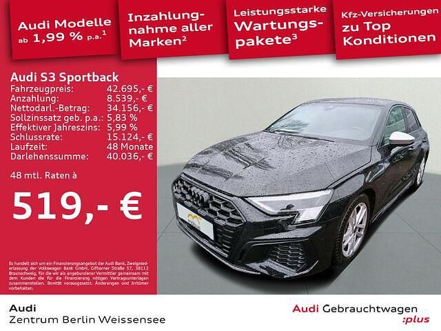 Gebraucht Audi S3 Basis 310 PS (228 kW) 2023 Mythosschwarz metallic Limousine