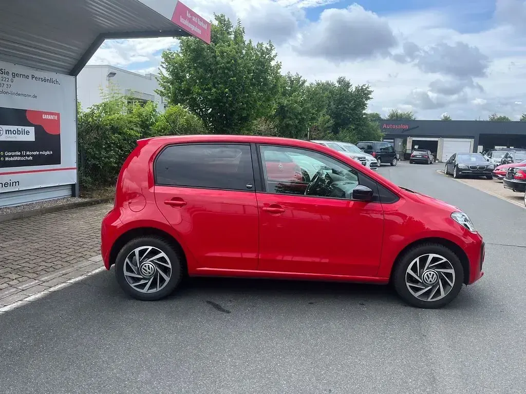Gebraucht VW up! Sound 60 PS (44 kW) 2017 Rot Kleinwagen
