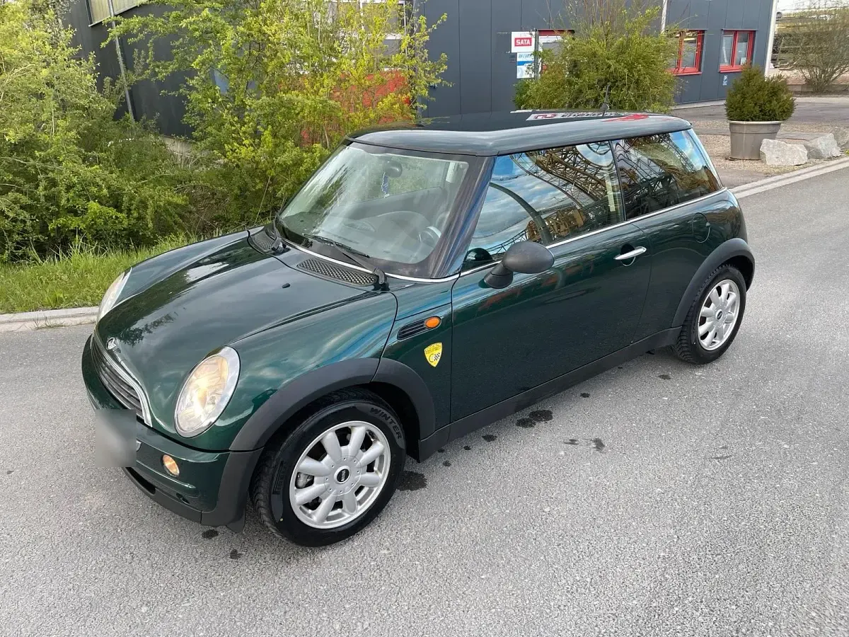 Usata Mini Cooper 90 CV (66 kW) 2004 Verde Utilitaria