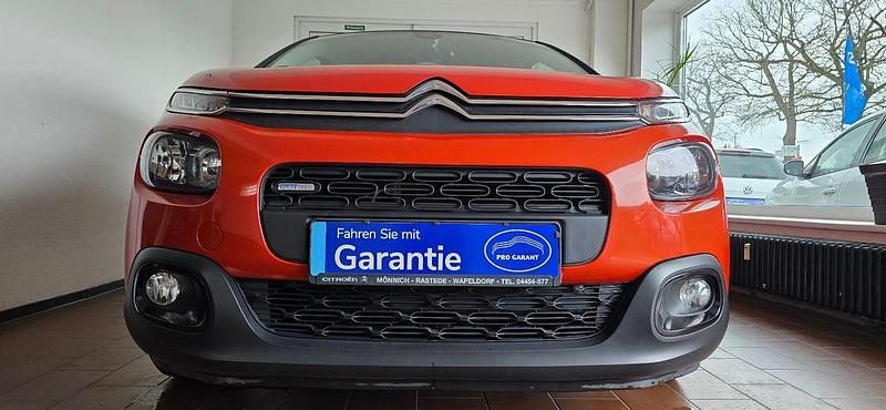 Gebraucht Citroën C3 Shine 82 PS (60 kW) 2017 Orange Limousine