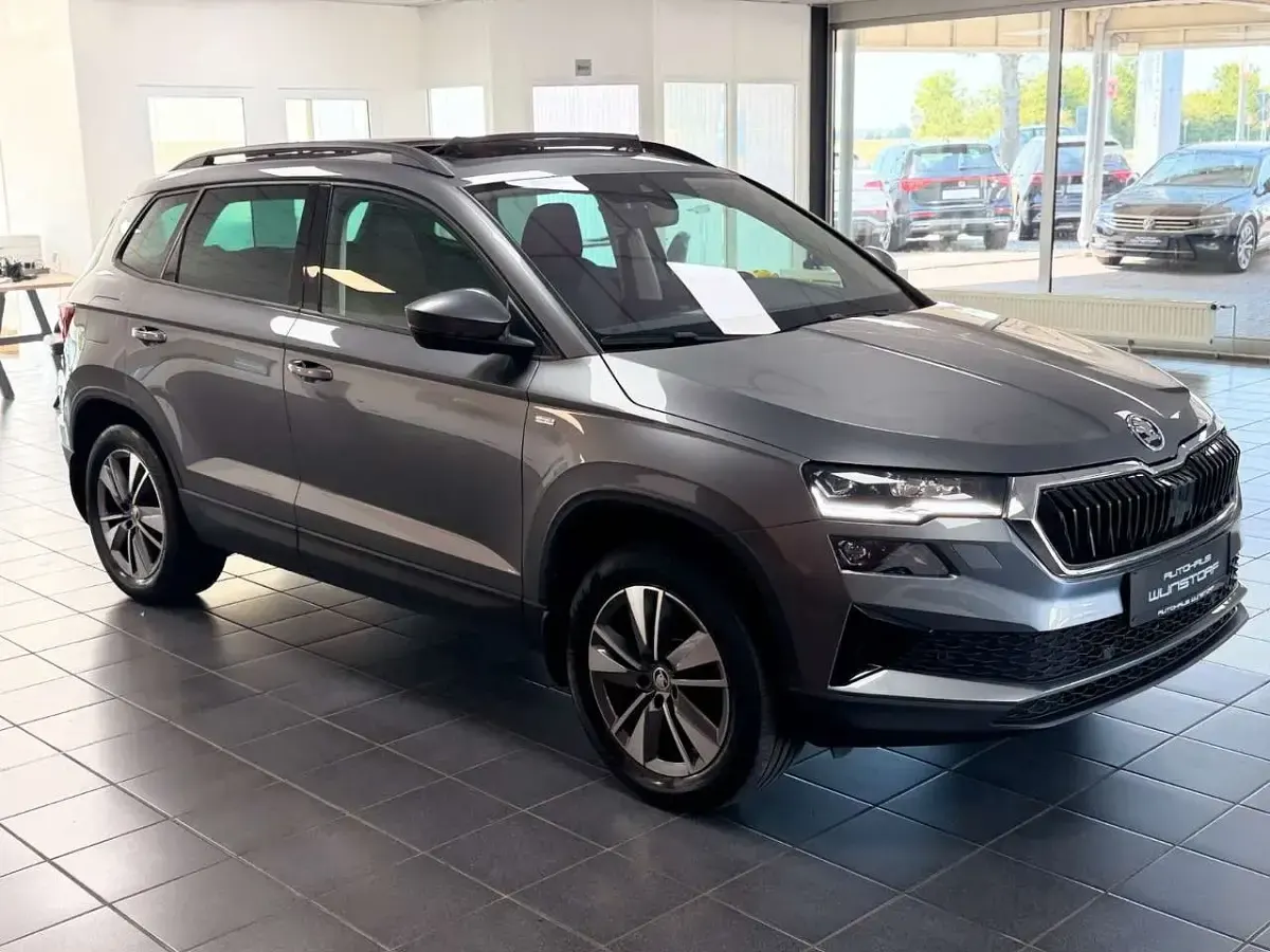 Gebraucht Skoda Karoq Tour 150 PS (110 kW) 2023 Grau SUV