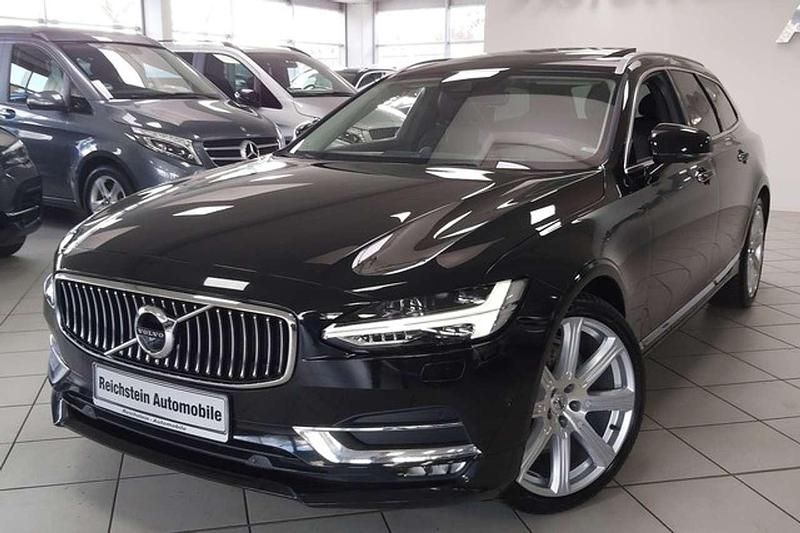 Onyxblack (metallic) Gebraucht 2017 Volvo V90 Inscription Kombi | 25.780 € (Fairer Preis) - Bild 1/3