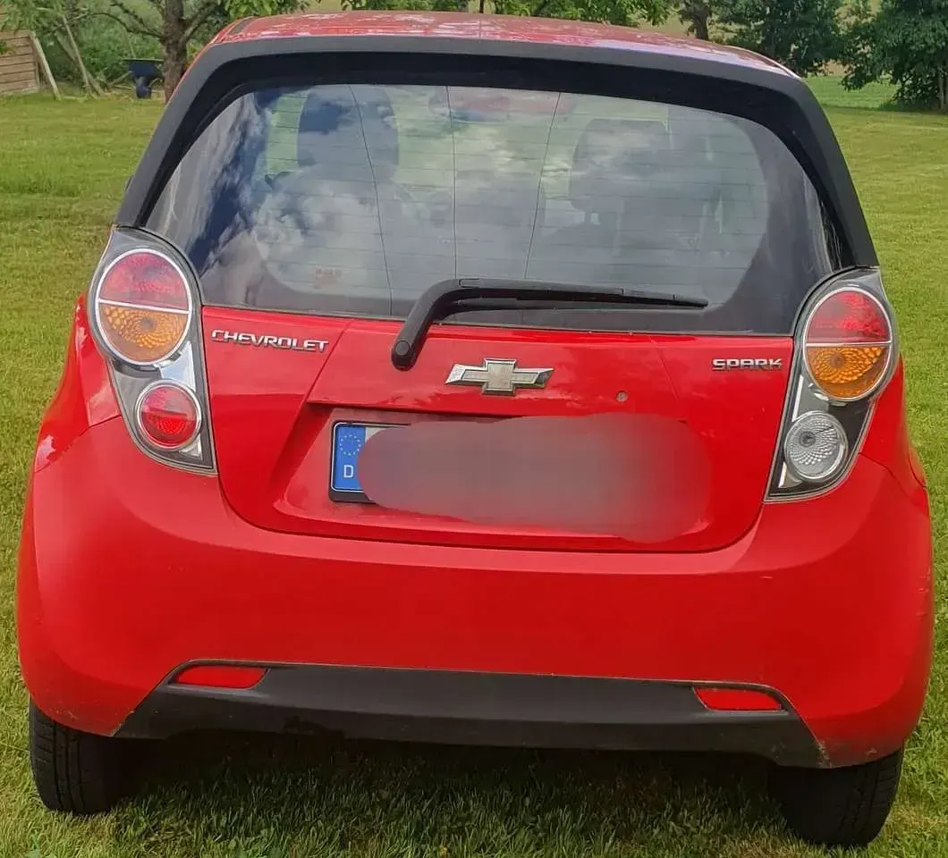 Gebraucht Chevrolet Spark LS 68 PS (50 kW) 2013 Rot Kleinwagen