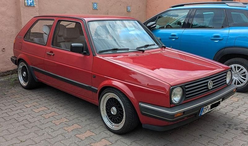 Gebraucht VW Golf II 72 PS (52 kW) 1988 Rot Kleinwagen
