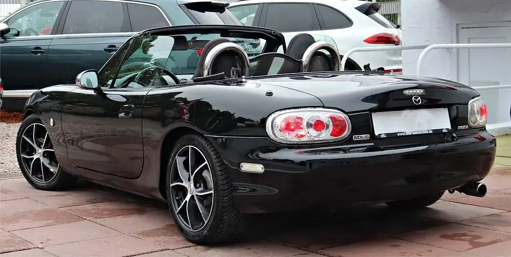 Gebraucht Mazda MX5 110 PS (80 kW) 2004 Schwarz Cabrio