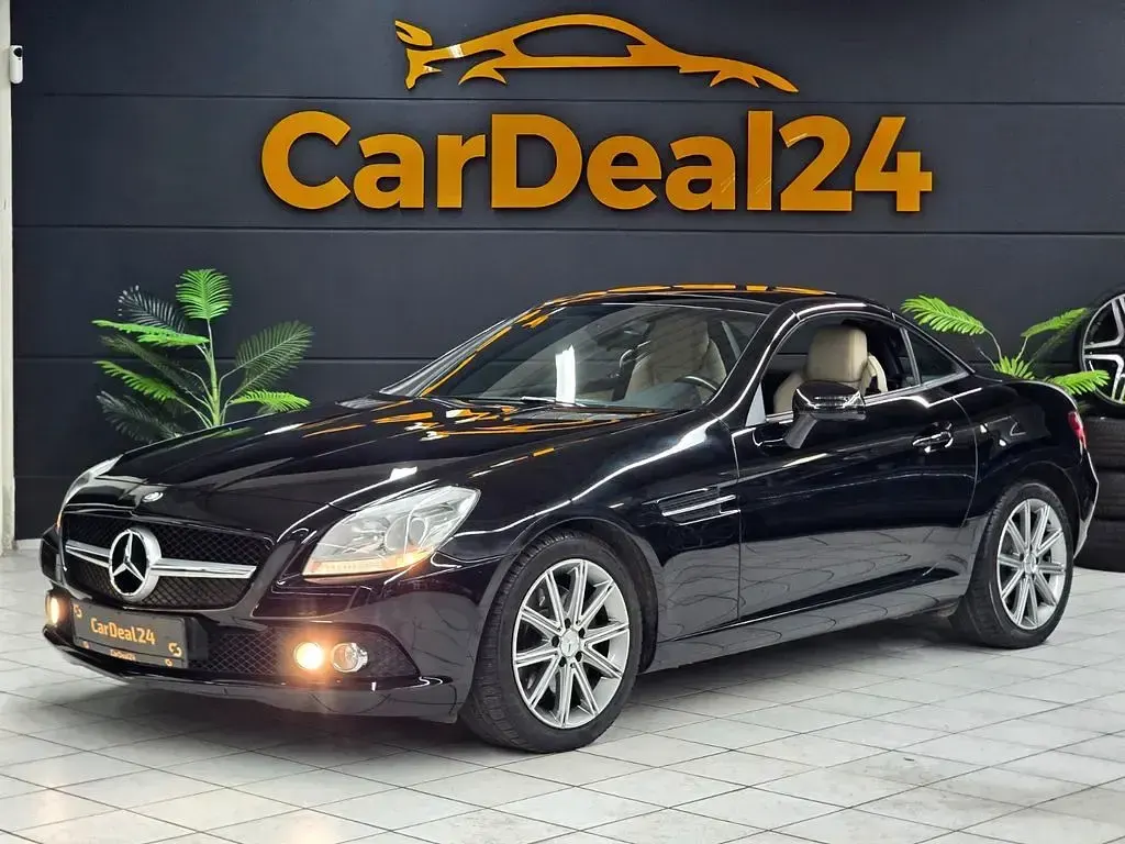 Gebraucht Mercedes SLK250 204 PS (150 kW) 2015 Schwarz Cabrio