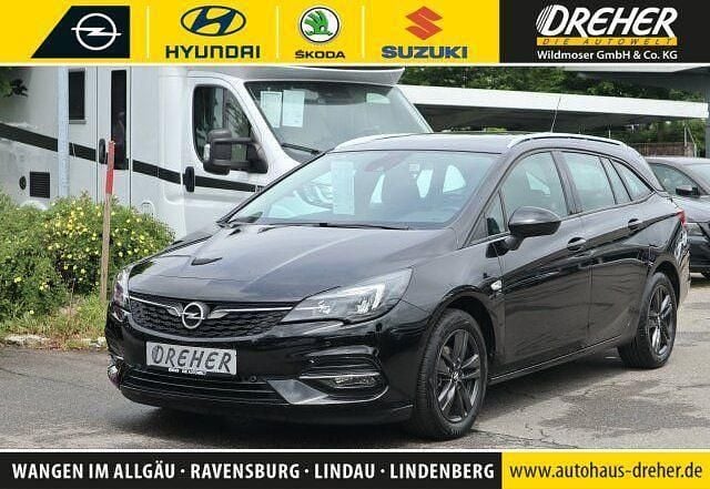 Onyx schwarz Gebraucht 2020 Opel Astra Kombi | 15.390 € (Fairer Preis) - Bild 1/3