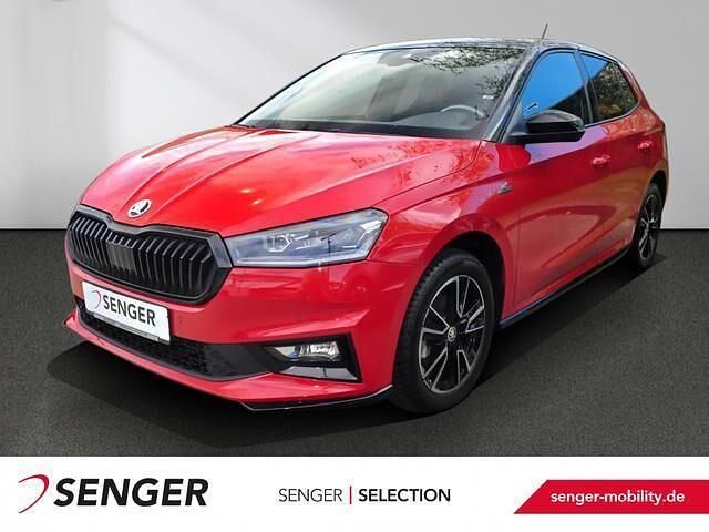 Rot Gebraucht 2024 Skoda Fabia Monte Carlo Kleinwagen | 21.180 € (Fairer Preis) - Bild 1/3