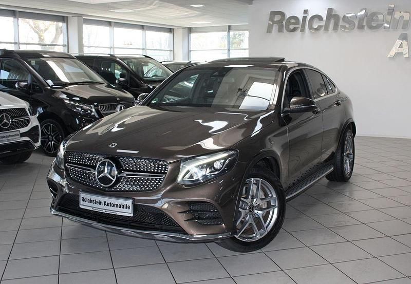 Citrinbraun (metallic) Gebraucht 2017 Mercedes GLC250 AMG Coupé | 27.980 € (Guter Preis) - Bild 1/4