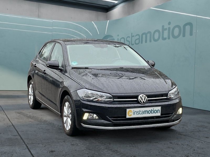 Schwarz Gebraucht 2021 VW Polo Highline Limousine | 15.395 € (Fairer Preis) - Bild 1/2