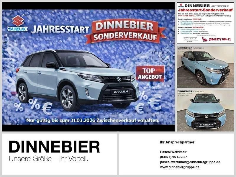 Neu Suzuki Vitara Comfort 129 PS (94 kW) 2026 Ice grayish blue / cosmic blac SUV