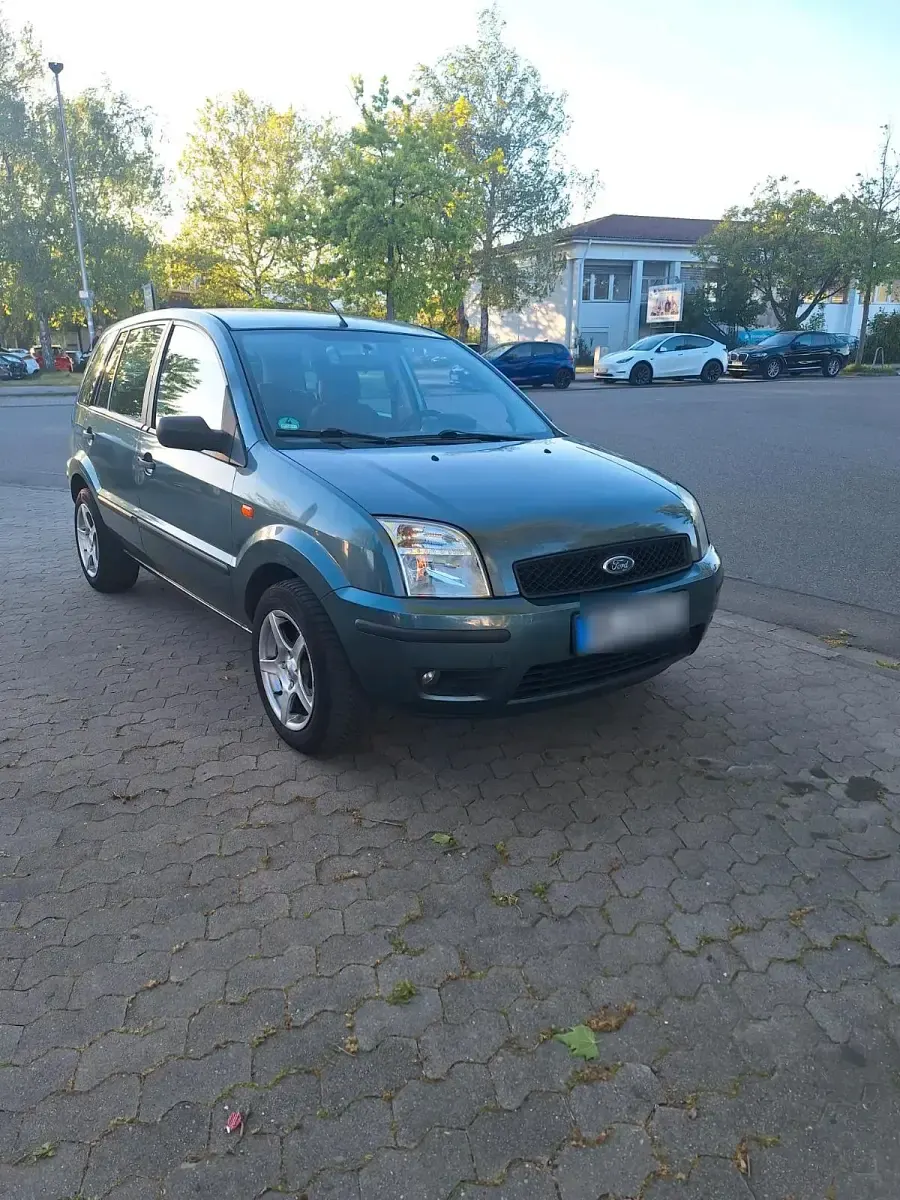 Gebraucht Ford Fusion 100 PS (73 kW) 2005 Grün Kleinwagen