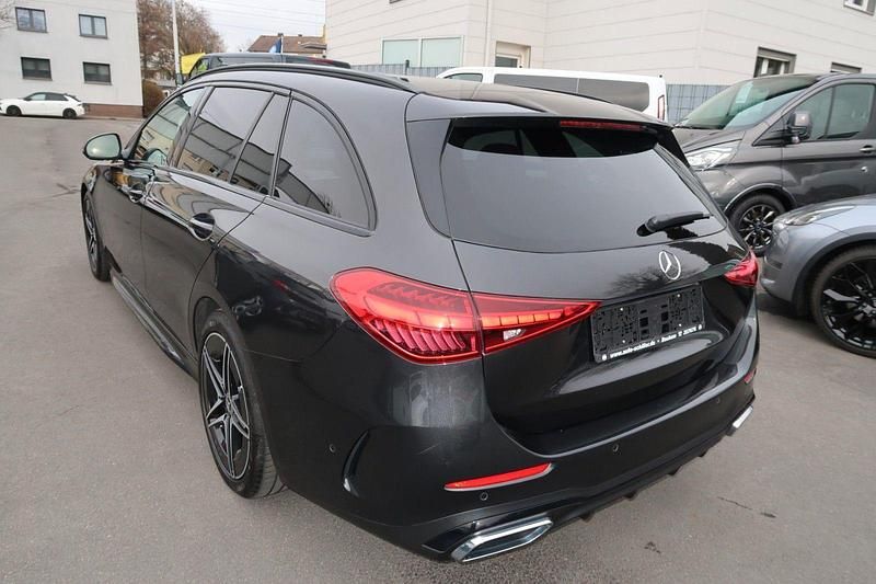 Gebraucht Mercedes C200 AMG line 204 PS (150 kW) 2021 Graphitgrau Kombi